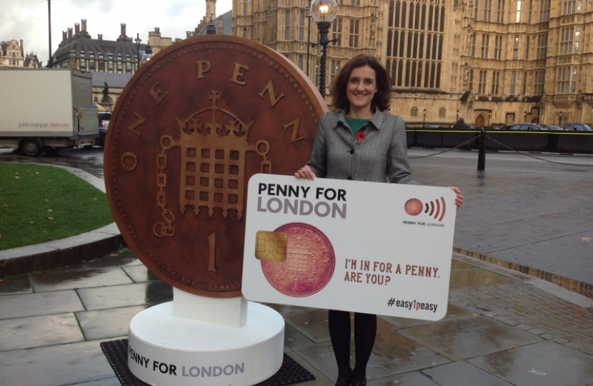 VILLIERS BACKS BORIS’S PENNY FOR LONDON SCHEME TO HELP DISADVANTAGED YOUNG PEOPL